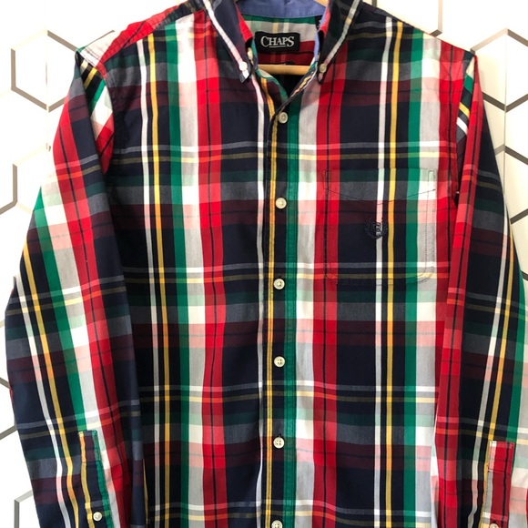 Chaps Other - Chaps Plaid Dress shirt